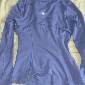 lululemon athletica Women's Blue Long Sleeve Top